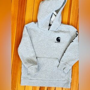 Boys Size 8-10 Carhartt Gray Hoodie